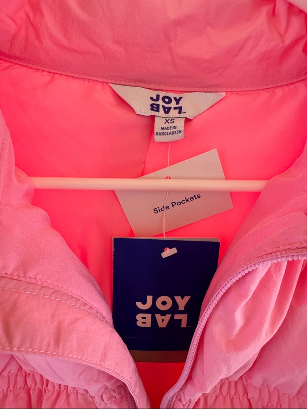 JoyLab Pink Puffer Jacket - Picture 4 of 8